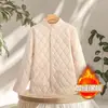 Nuevas Chaquetas Acolchadas de Algodón Otoño e Invierno para Personas de Mediana Edad y Mayores, Chaquetas Acolchadas de Algodón, Chaquetas Cálidas Gruesas Casuales de Terciopelo, Chaquetas Acolchadas de Algodón para Madre