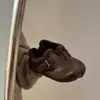 Novo Estilo Sapatos Peludos Estilo Birkenstock com Forro de Lã e Solado Macio, Design Aumentador de Altura de 3cm, Quentes para Outono e Inverno