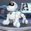 Gato Robot Táctil con Control Remoto para Niños, Robot Perro de Voz para Educación Temprana, Juguete de Programación con Control Remoto para Niños