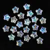 Nuevo Estilo Agujero Recto 8mm Estrella de Cinco Puntas Cuentas de Vidrio, Cuentas de Vidrio Transparentes, Accesorios para Joyería Hecha a Mano DIY, Materiales de Accesorios