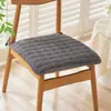 Cojín de Silla de Pana, Cojín de Asiento para Estudiantes, Cojín de Asiento Engrosado para el Hogar, Universal para Todas las Estaciones, Asiento de Taburete, Cojín para Silla de Comedor, Oficina