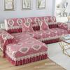 Tela de chenilla Jacquard estilo europeo Antideslizante Cojín de sofá Cubierta de cojín para cuatro estaciones Decoración del hogar estilo americano Lujo ligero