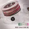 Yunxin Hilo de Algodón Retorcido a Mano Estilo Xizang 1.5mm Hilo Teñido en Degradado Cielo Estrellado para Pulseras Tejidas a Mano DIY Cuerda para Manualidades Cuerda para Tejer Cuerda de Mano