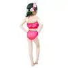 Nuevo Traje de Baño de Sirena para Niñas Vestido de Princesa Bikini Transfronterizo Conjunto de Tres Piezas Traje de Baño de Sirena Princesa para Niñas