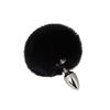 Sm prop garra de gato plug anal de silicone cauda brinquedos sexuais treino de plug anal traseiro cauda de raposa uma geração de pelo