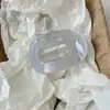 Grampo de Cabelo Abalone Cor Café com Leite de Alta Qualidade Grampo Presilha Plana na Parte de Trás da Cabeça Elegante Presilha para Rabo de Cavalo Acessório de Cabelo Novo Estilo