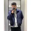Jaquetas Novas de Primavera e Outono Estilo Americano Coreano para Homens e Mulheres com Estilo de Marca Tendência Jaquetas Bomber Casuais Personalizadas