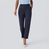 Pantalones de yoga informales de negocios con cintura alta y bolso lateral para damas de Amazon TK, novedad de verano de 2025, para Europa y Estados Unidos.
