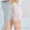 Leggings de Verano de Tres Puntos, Pantalones Cortos de Seguridad Anti-Exposición para Mujer con Ondas de Agua de Seda, Shorts Transpirables que No se Enrollan