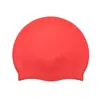 Touca de Silicone de Cor Sólida para Natação de Adultos, Touca de Natação Multicolorida, Silicone de Peça Única, 60g, Atacado de Equipamentos de Natação da Fábrica de Origem