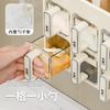 Caja de Condimentos con Ventosa Colgante de Pared Sin Perforación Cocina Hogar Sal MSG Tanque de Condimentos Caja de Almacenamiento Tanque de Condimentos Sellado