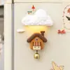 Luminária de Parede Interruptor de Corredor Ying Porta Entrada Quarto de Crianças Mini Recarregável Indução Luz Noturna Magnético Adesivo para Geladeira Ferro