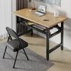 Dormitório longo viga dupla mesa dobrável Home Office mesa de conferência treinamento retangular mercado noturno barraca refeição simples