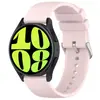 Adecuado para correa Samsung Galaxy Watch6 20/22mm cola redonda cabeza plana silicona reloj estilo deportivo correa de repuesto