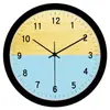 Reloj de pared LED luminoso con control de voz inteligente, personalidad creativa, estilo chino nuevo, reloj de pared luminoso para sala de estar del hogar, reloj