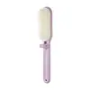 Peine Plegable de Dibujos Animados Lindo de Doble Propósito, Peine de Peluquería Portátil, Mini Peine de Masaje de Dientes Suaves Multifuncional para Viajes t