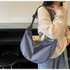 Bolsa Tote Plisada de Alta Gama para Mujer, Estilo Coreano de Moda Tendencia, Bolso de Hombro Cruzado de Gran Capacidad, Bolso Simple de Axila, Comercio Exterior