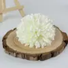 Flor de Crisântemo Bola de Simulação Atacado Decoração de Salão de Casamento Adereços de Fotografia Tecido de Seda Flor Presilha Lasanha