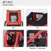 Reboque para Cães e Gatos Ruida Xiang Pet ao Ar Livre Espaço Grande Portátil Conecta à Bicicleta Transporte de Pets Carro Personalizado para Cachorro
