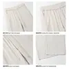 Pantalones Ice Silk de Micro Campana Cleanfit para Hombre, Marca de Moda Estilo Americano, Pantalones Casuales Vintage, Pantalones Rectos de Talla Grande High Street Vibe