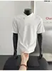 Directamente del fabricante: Camiseta de Manga Corta con Cuello Diagonal Pesado y Cremallera para Hombre y Mujer, Diseño de Verano con Cuello Alto, Hombro Normal, Top de Manga Media