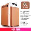 Refrigerador de coche Nuomin, mini refrigerador de doble uso para el hogar, dormitorio, coche, camión, 12 V/24 V