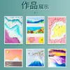 Papel especial para pintura al óleo, papel cuadrado para pintura al óleo, 16k32k, papel opaco en blanco, papel especial A4