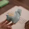 Enfeites de Animais de Chá Tangma para Atrair Riqueza, Enfeites para Entrada de Sala de Estar, Armário de Vinhos, Cerâmica para Casa, Sala de Estar, Escritório, Mesa de Chá, Animais de Chá