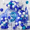 Balão de Látex com Filme de Alumínio para Festa Venda Quente Transfronteiriça com Fita Adequado para Decoração de Aniversário Cerimônia