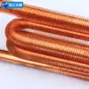 Fabricante Personaliza Trocador de Calor a Óleo com Bobina Quadrada de Cobre, Produz e Processa Trocador de Calor com Serpentina de Aletas de Cobre