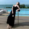 Vacaciones en la Costa, Impresionante Vestido Strapless de Plumas, Vestido de Playa Sanya Bali, Vestido Largo Súper de Hada, Atmósfera de Estilo Hada