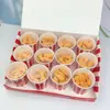 Bolsa Transfronteriza Nueva Familia Pollo Frito Goma de Borrar Linda Papelería Estudiantil Set de Gomas de Borrar Simulación de Alitas de Pollo Frito