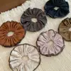 Seda Amarrotada Coreana Estilo Ballet de Nicho Renda Elástico de Cabelo Grande Intestino Versátil Diário Faixa para Rabo de Cavalo Baixo Novo Estilo