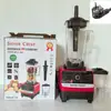 Licuadora 4 en 1 de gran capacidad de 4 L para uso comercial de acero inoxidable, máquina trituradora de pared de metal, picadora de carne, trituradora de hielo, exprimidor