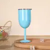 Taça de Vinho de Aço Inoxidável de Camada Dupla Copo com Isolamento a Vácuo Copo para Manter o Frio Taça para Champanhe e Coquetéis Aço 304 Estilo Nórdico