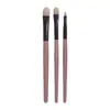 Brocha para Corrector en Forma de Lengua, Disponible en Tamaños Grande, Mediano y Pequeño, Brocha Individual para Aplicación Localizada, Brocha para Base de Maquillaje, Brocha para Iluminador, Diseño Delgado en Forma de Lengua para una Aplicación Impecable Sin Absorber Producto