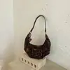 Bolso de Hombro Cruzado Retro de Gamuza Transfronterizo para Mujer 2026 Otoño/Invierno Nuevo Nicho Casual Simple