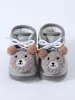 Zapatos para Bebé, Zapatos de Algodón de Invierno con Forro de Terciopelo, Zapatos Calientes para Niños y Niñas de 0-1 Año, 6-12 Meses, Zapatos de Piso para Antes de Caminar