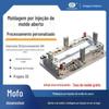 Fábrica de Moldagem por Injeção, Processamento de Moldes para Peças Estruturais de Carcaça Plástica Impressa em 3D de Acordo com Desenhos e Amostras, Fábrica de Moldagem por Injeção de Dongguan