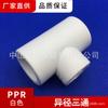 Accesorios para tuberías de suministro de agua PPR blanco de Guangdong Liansu, reductor de tes, agente de primer nivel, precio de fábrica, suministro directo, garantía de calidad