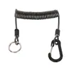 Corda de Aço para Pesca em Mar, Alicate para Iscas, Dispositivo de Controle de Peixes, Corda com Fivela de Suspensão, Corda Elástica Telescópica de Puxar, Corda de Aço com Mola Mosquetão