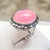 Anillo retro de corte popular europeo y americano de joyería transfronteriza de 2018 con piedra de ópalo para mujer.