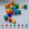 Cuentas de esmalte Jinsha sueltas cuentas de esmalte cuentas redondas accesorios para horquillas antiguas material DIY hecho a mano al por mayor