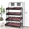 Prateleiras para Legumes, Lojas de Frutas, Gôndolas Comerciais para Supermercado, Prateleiras Frescas Multicamadas para Frutas, Metabo de Frutas e Legumes