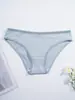 Ropa interior sin costuras de algodón puro acanalado de cintura baja para mujer, transpirable y amigable con la piel, para mujeres jóvenes, en varios colores