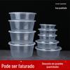 Lancheira descartável Huiwen grande capacidade 1500 ml caixa de embalagem 1000 tigela pequena prato panela quente peixe em conserva bacia