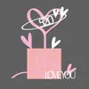 Caperucita Roja Celebridad de Internet Decoración de Pastel para San Valentín San Valentín Amor Set de Pastel Acrílico Enchufe