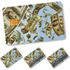 4 peças produto transfronteiriço tema moeda cartão de crédito fosco cartão bancário adesivo de decoração adesivo de decoração personalizado