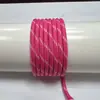 Corda Paracord de Poliéster Colorida com Ponto de Salto de 3mm Série Miu Corda Redonda Trançada Alças para Bolsas e Roupas DIY