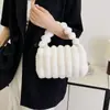 Moda Otoño e Invierno Bolsos de Felpa, Bolsos Peludos Casuales y Versátiles de Mano, Bolsos de Hombro Cruzados de Gran Capacidad para Mujer de Alta Gama
